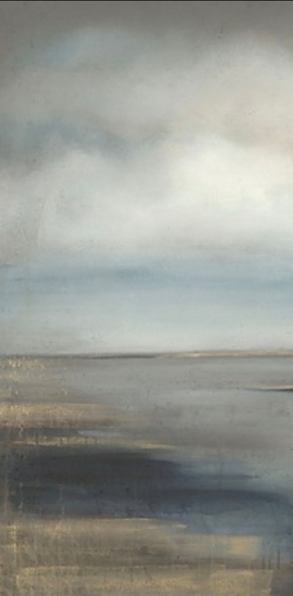 Dust Blues I - framed 30x60