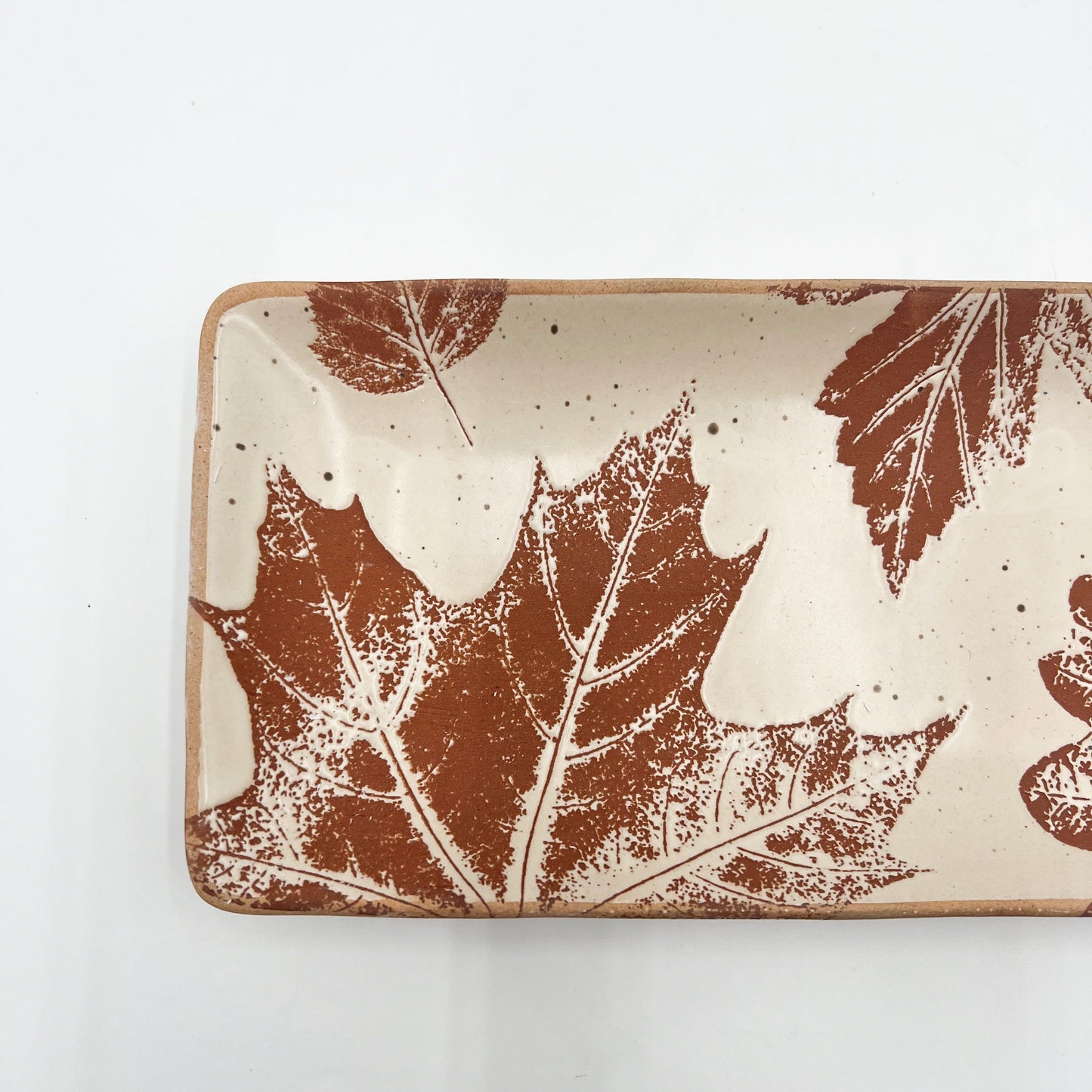 Fall Leaves Rectangular Platter