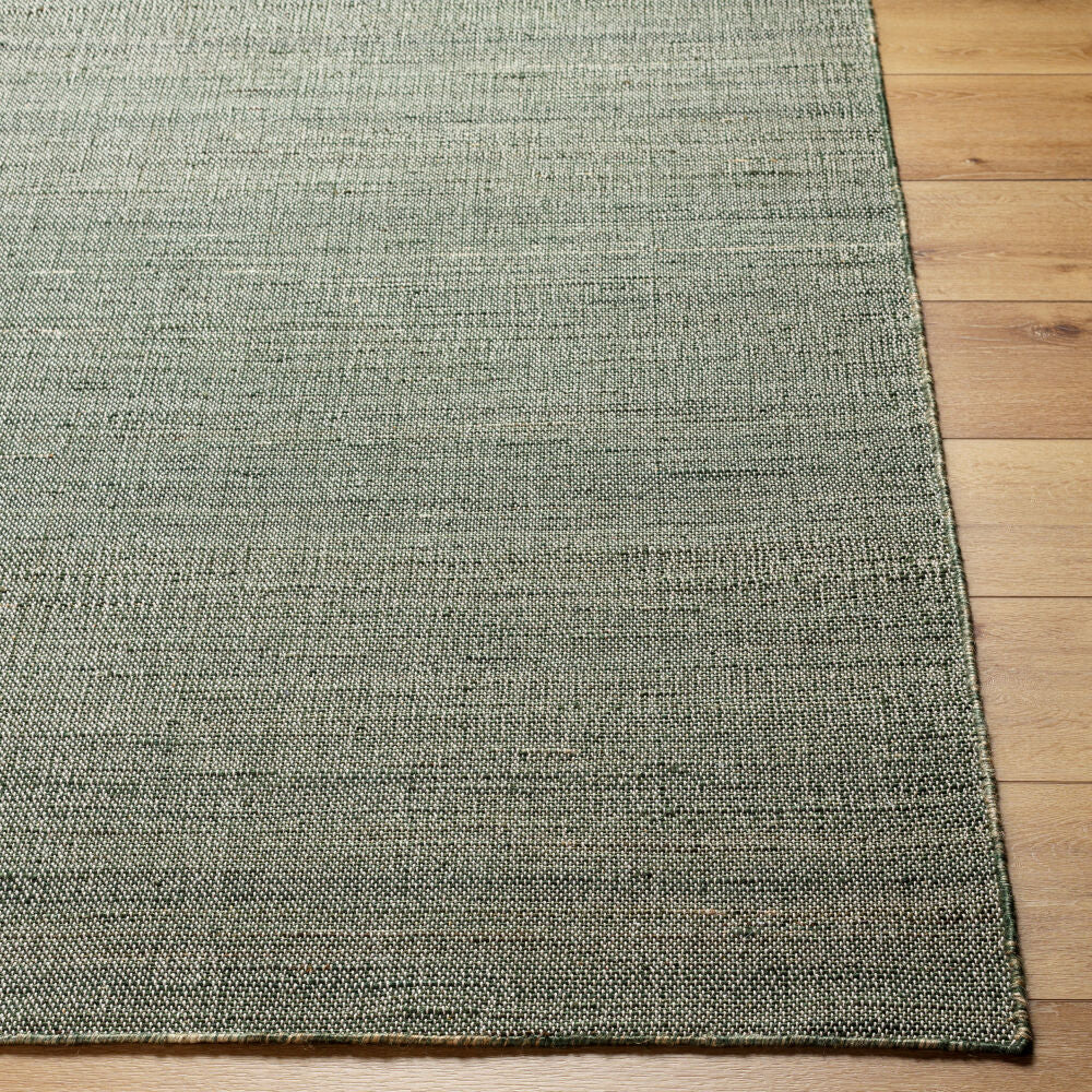 Green Jute Rug - 6’x9’