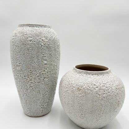 White Bubble Vase - Small