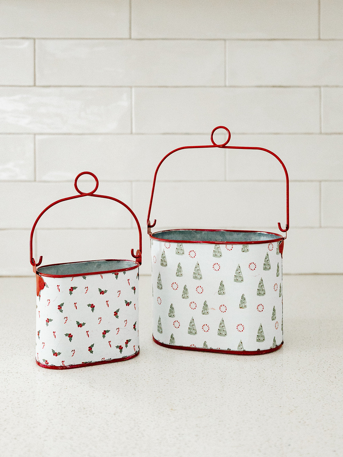 Candy Lane Metal Container - 2 Sizes