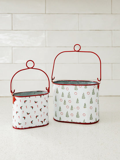 Candy Lane Metal Container - 2 Sizes