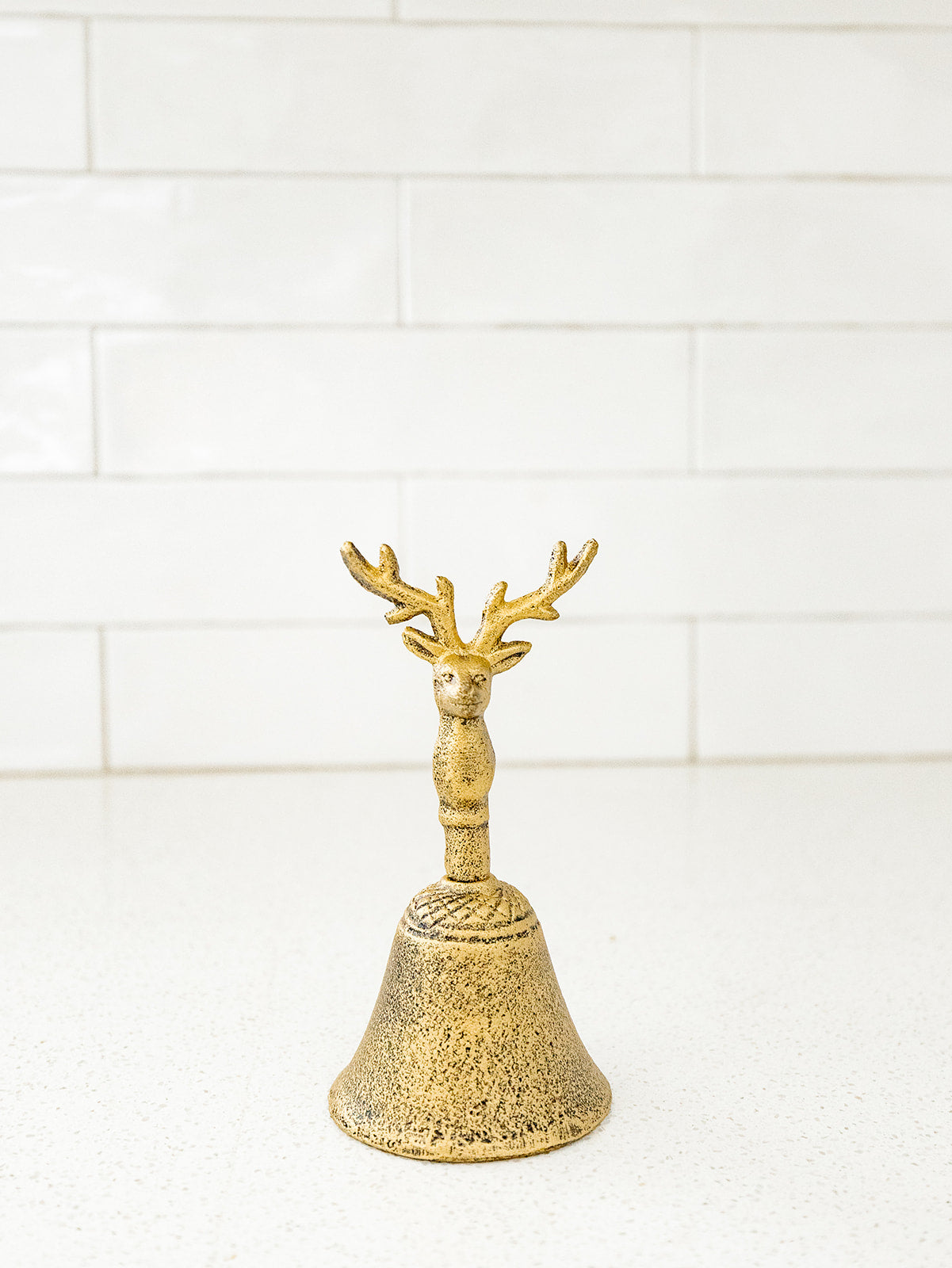 Brass Reindeer Bell - 3 Styles
