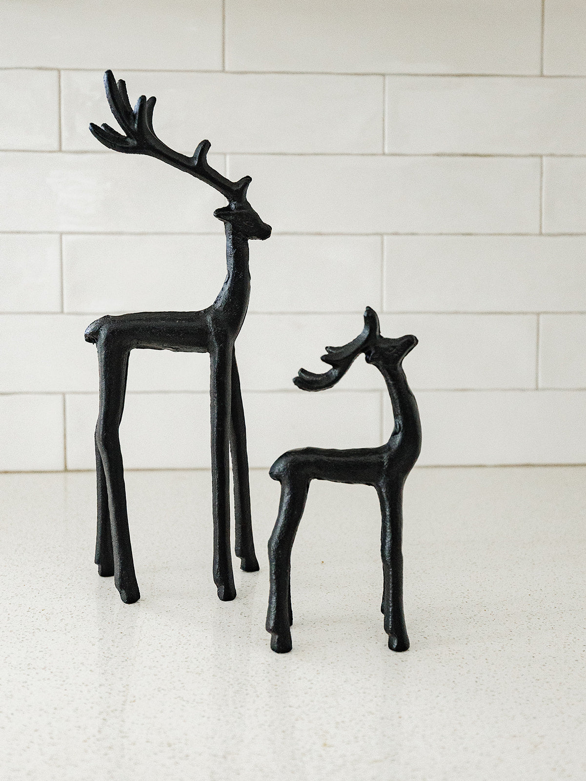 Iron Reindeers - Set of 2
