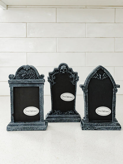 Tombstone Chalkboard - 3 Styles