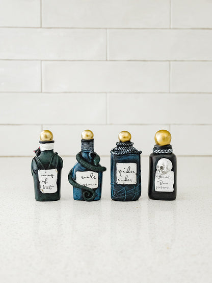 Mini Potion Bottles - Set of 4