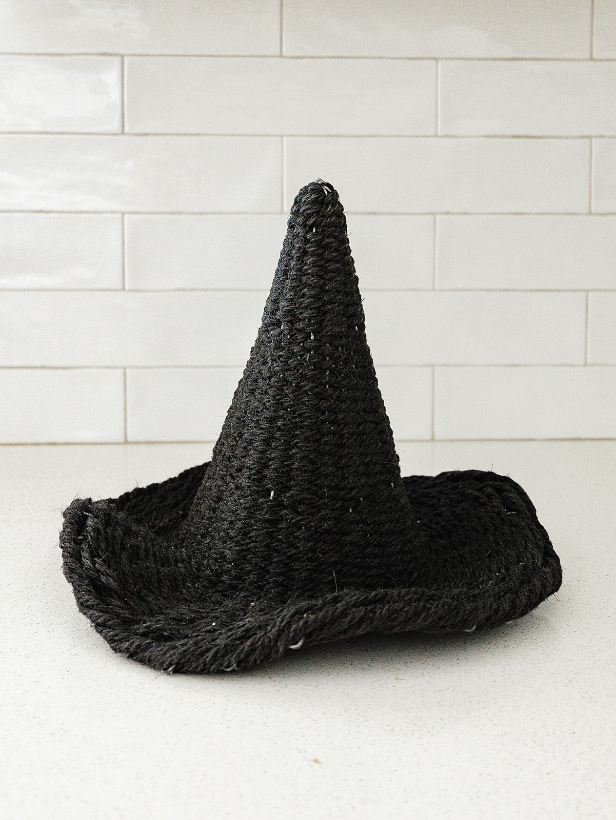 Wicker Witch Hat