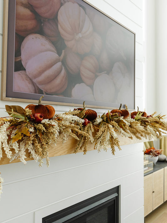 Heather Fall Garland - 72"