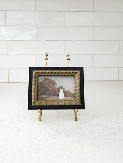 A Ghost in an Autumn Field Framed Art - 2 Sizes