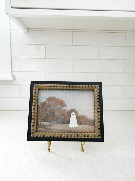 Ghost in Autumn Framed Art - 2 Sizes