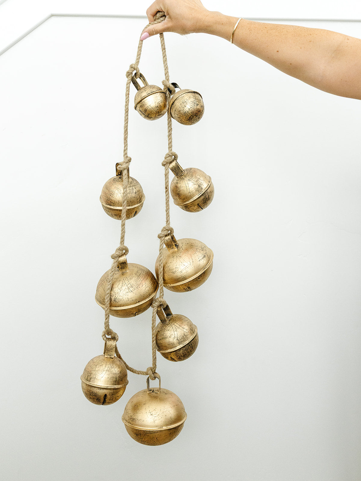 Grand Sleigh Bell Garland - 72"