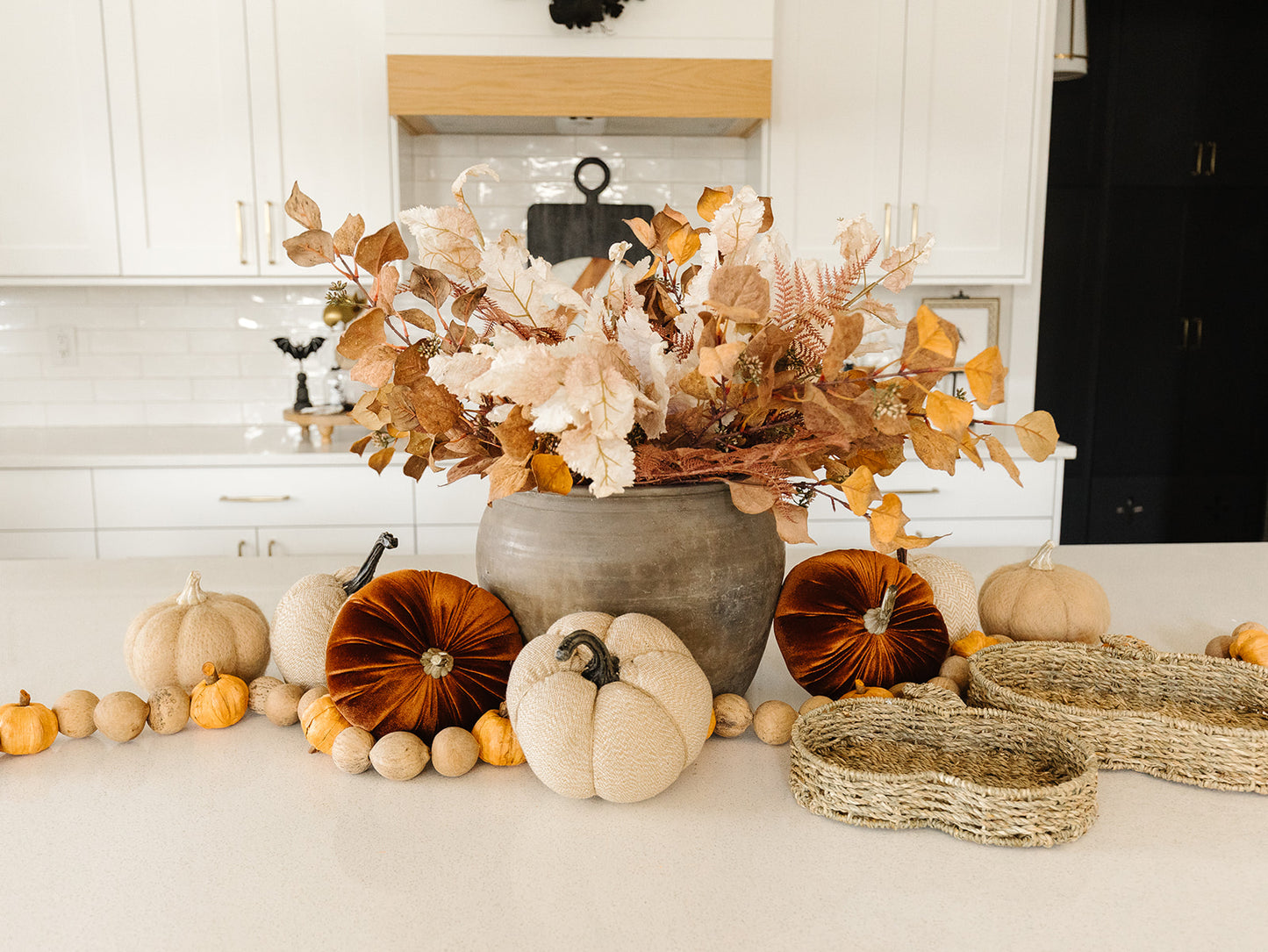 Cream & Tan Pumpkin