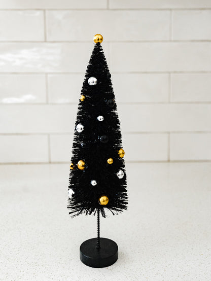 Halloween Bottle Brush Tree - 3 Sizes - 2 Colors