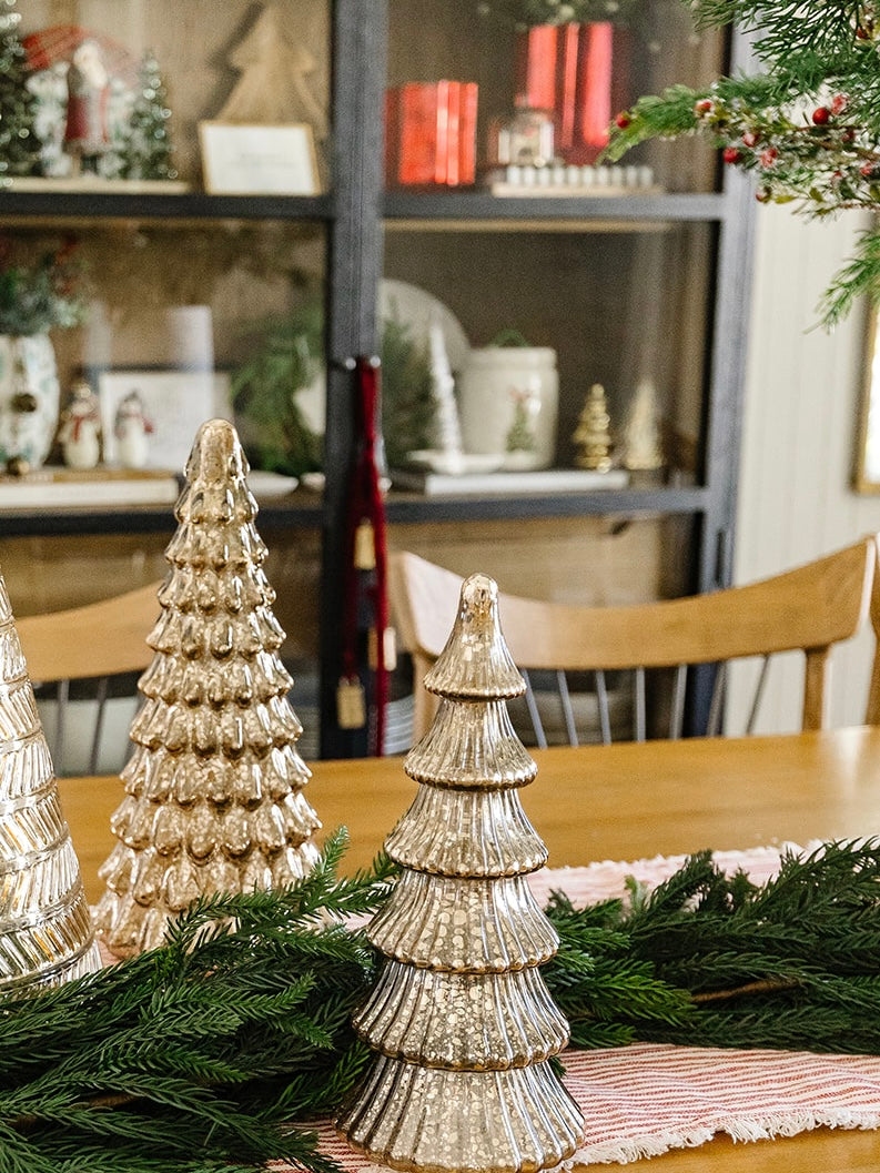 Davos LED Antique Gold Tree - 4 Sizes and Styles