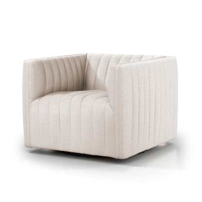 Augustine Swivel Chair - performance fabric (33"w x 35"d x 26.50"h)