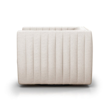 Augustine Swivel Chair - performance fabric (33"w x 35"d x 26.50"h)