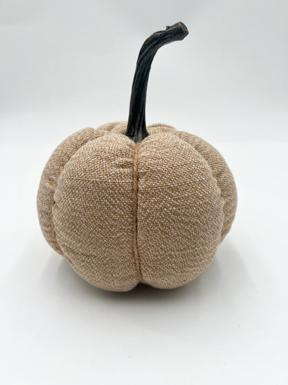 Cream & Tan Pumpkin