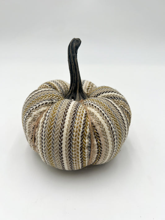 Fall Striped Pumpkin