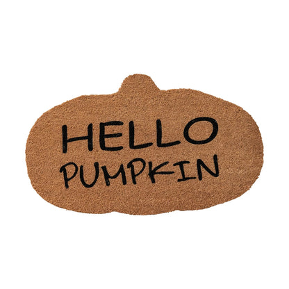 Hello Pumpkin Door Mat