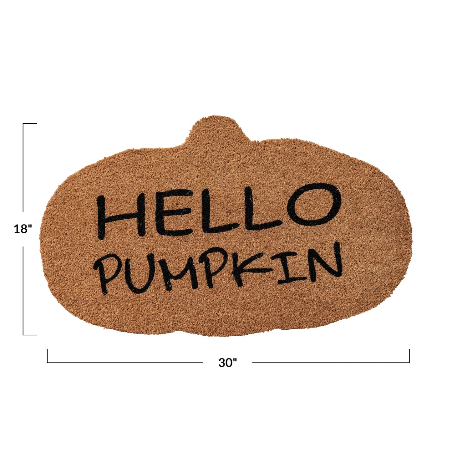 Hello Pumpkin Door Mat