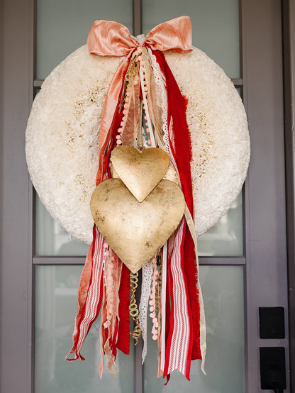 Antique Gold Heart - 3 Sizes