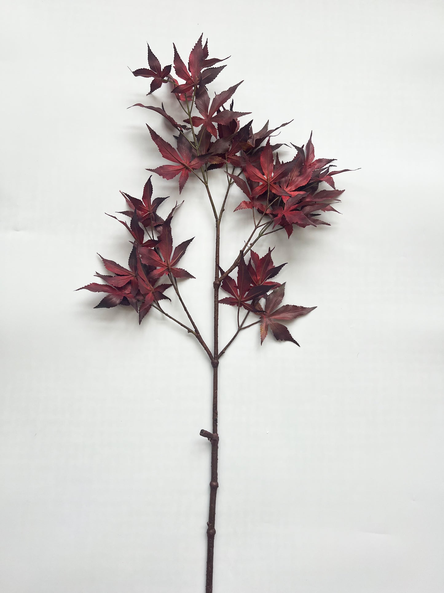 Burgundy Maple Leaf Spray - 42"