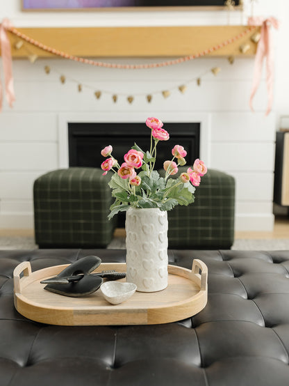 Pink Mini Ranunculus Bush - 13"