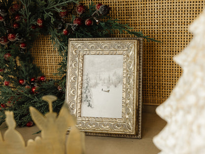 Winter Landscape - Christmas Framed Art