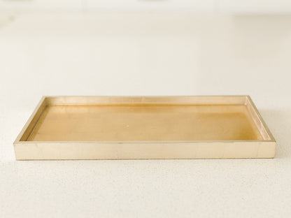 Antique Gold and Silver Tray - 2 sizes