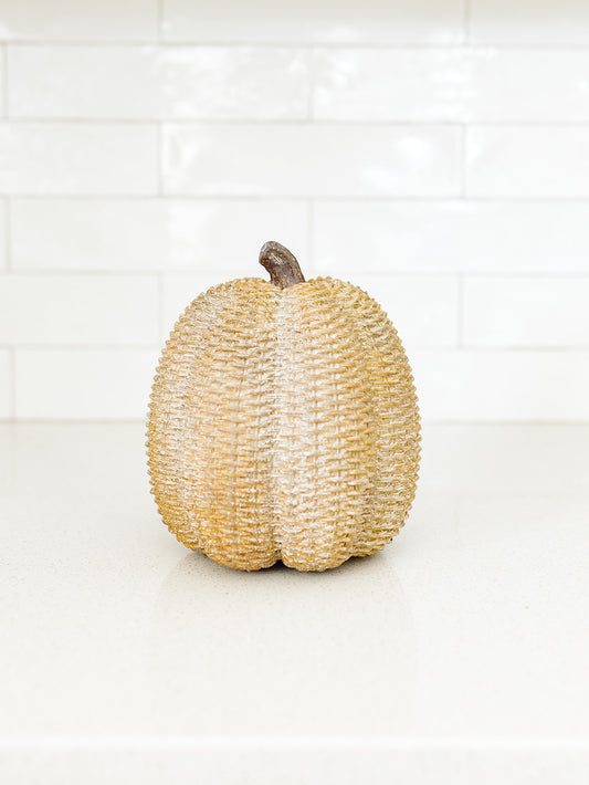 Fall Woven Pumpkin - 2 Sizes