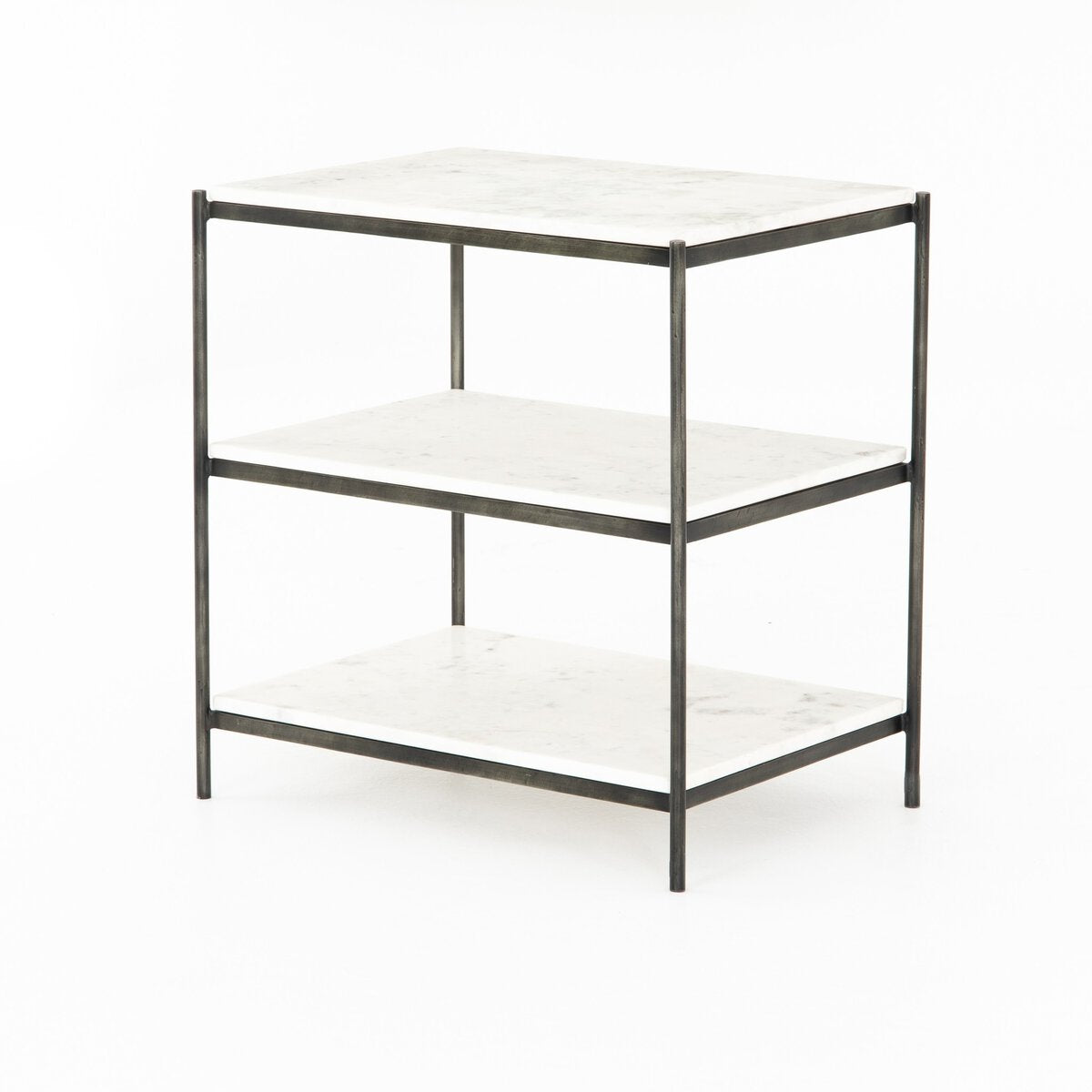 Marble Nighstand - 25.00"w x 18.00"d x 26.00"h