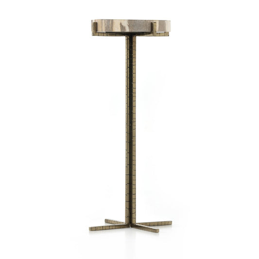 Jonty Round End Table - 9.75"w x 9.75"d x 20.75"h