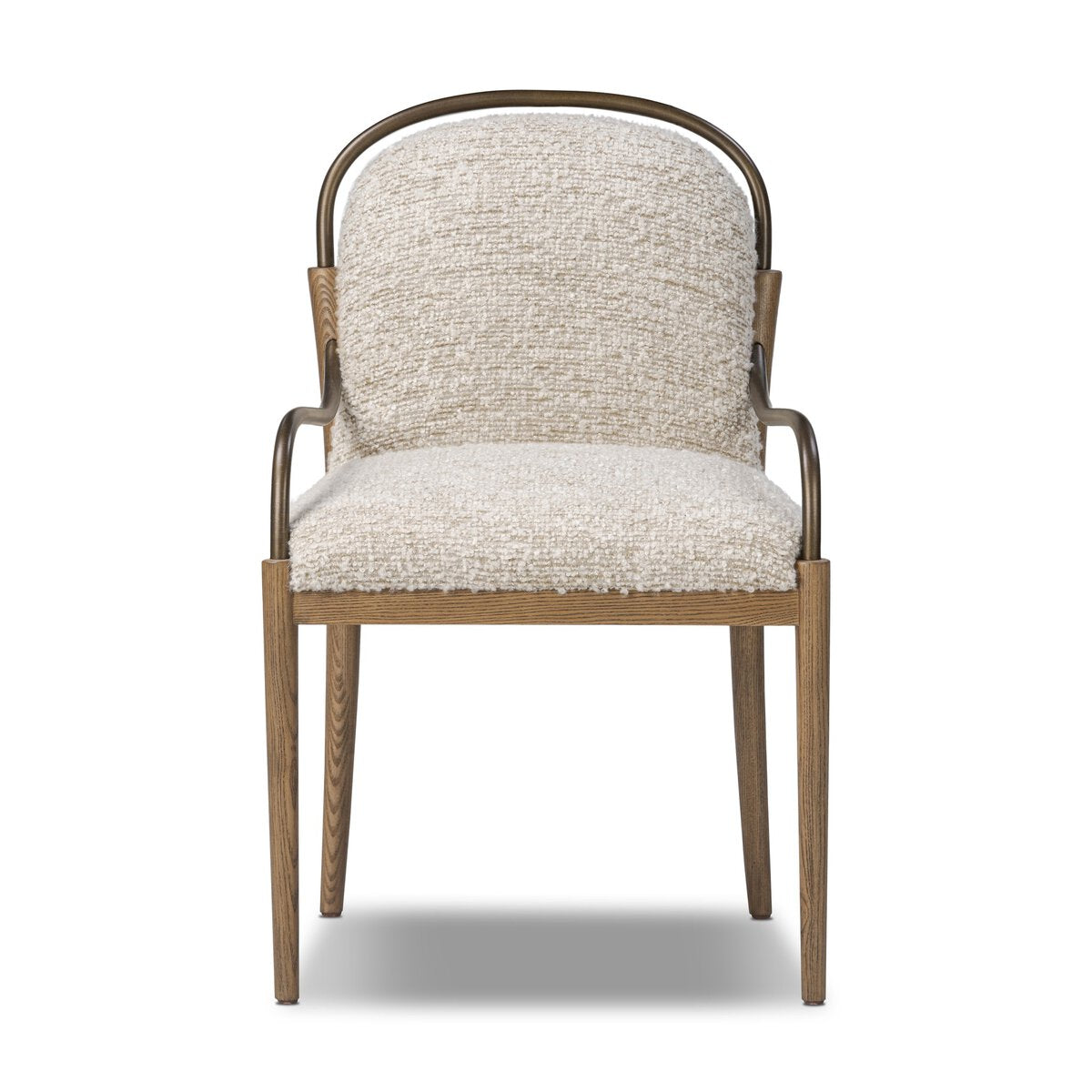 Arched dining chair - 22.00"w x 24.50"d x 34.25"h