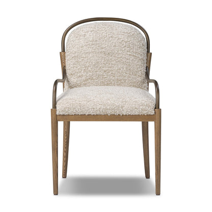 Arched dining chair - 22.00"w x 24.50"d x 34.25"h