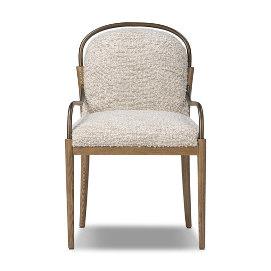 Arched dining chair - 22.00"w x 24.50"d x 34.25"h