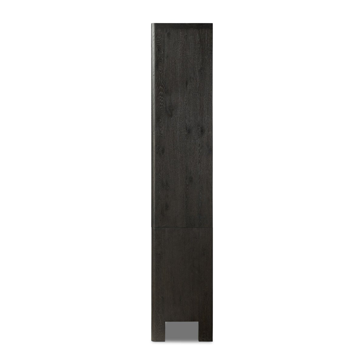 Bookcase - Black Oak                         84”w x 18”d x 94”h