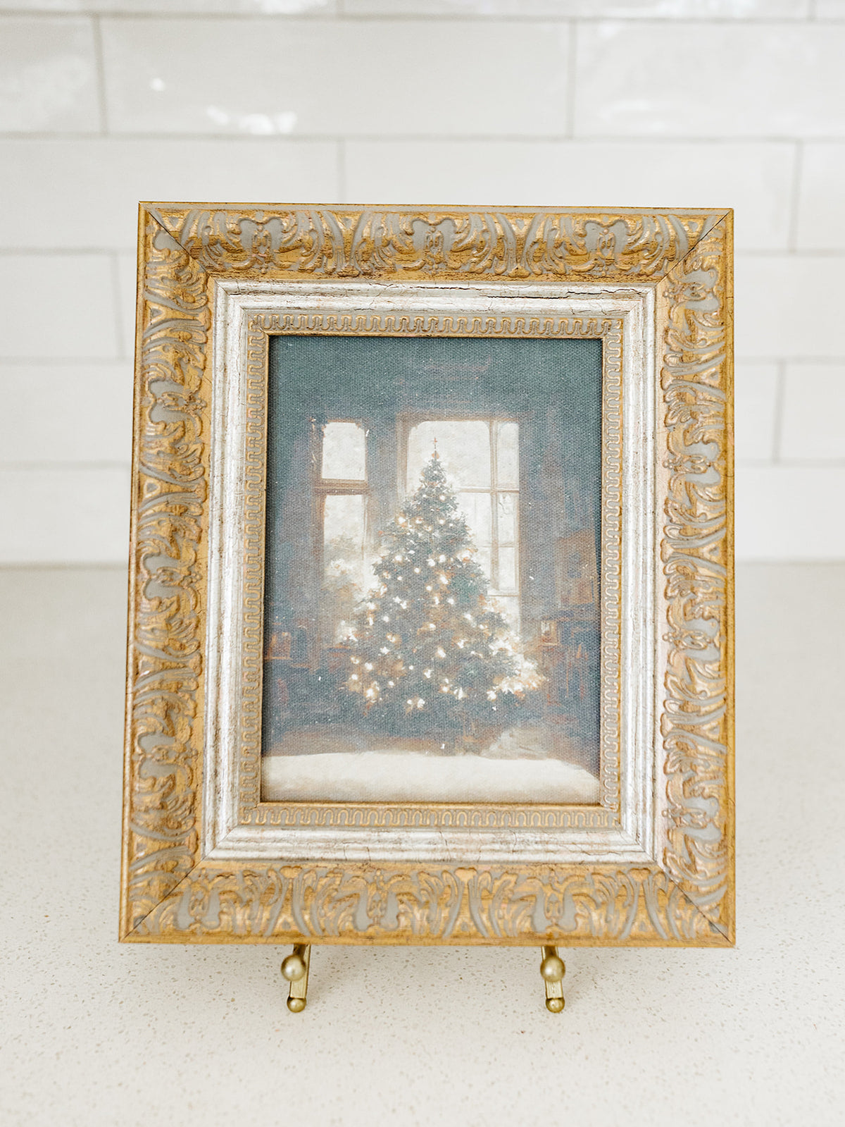 Glowing Christmas Tree Framed Art - 3 Sizes
