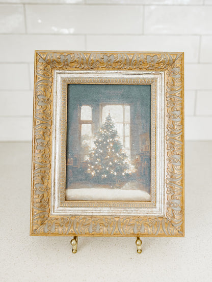 Glowing Christmas Tree Framed Art - 3 Sizes