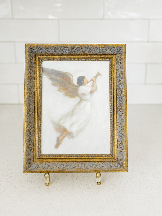 The Trumpeting Angel Framed Art - 4 Sizes