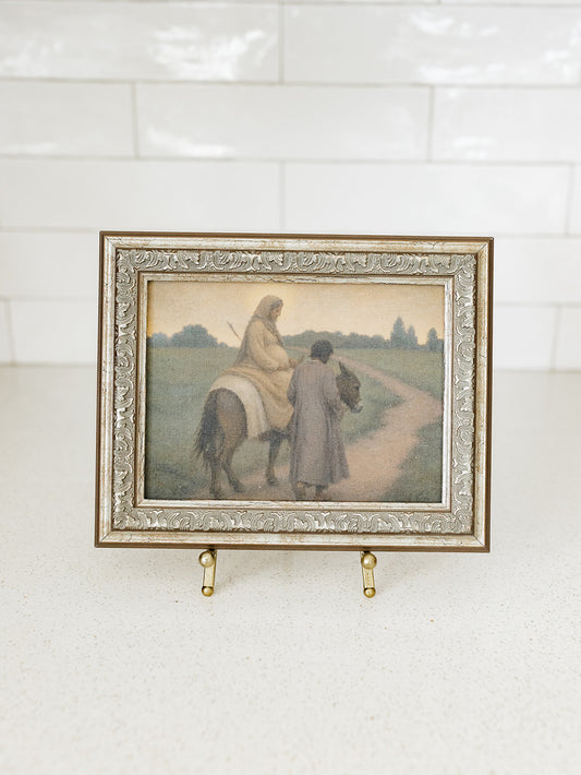 The Nativity Journey Framed Art - 2 Sizes