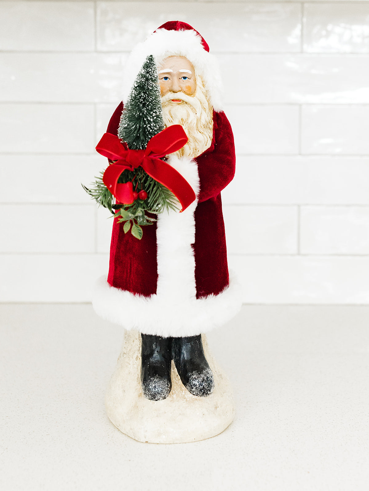 Red Velvet Belsnickel Santa