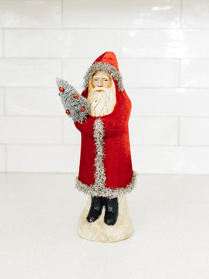 Red Velvet Santa - 12"