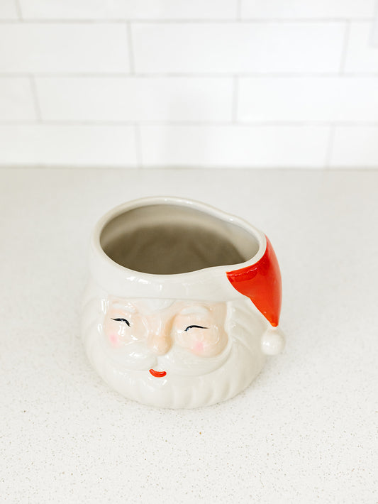 Vintage Santa Vase