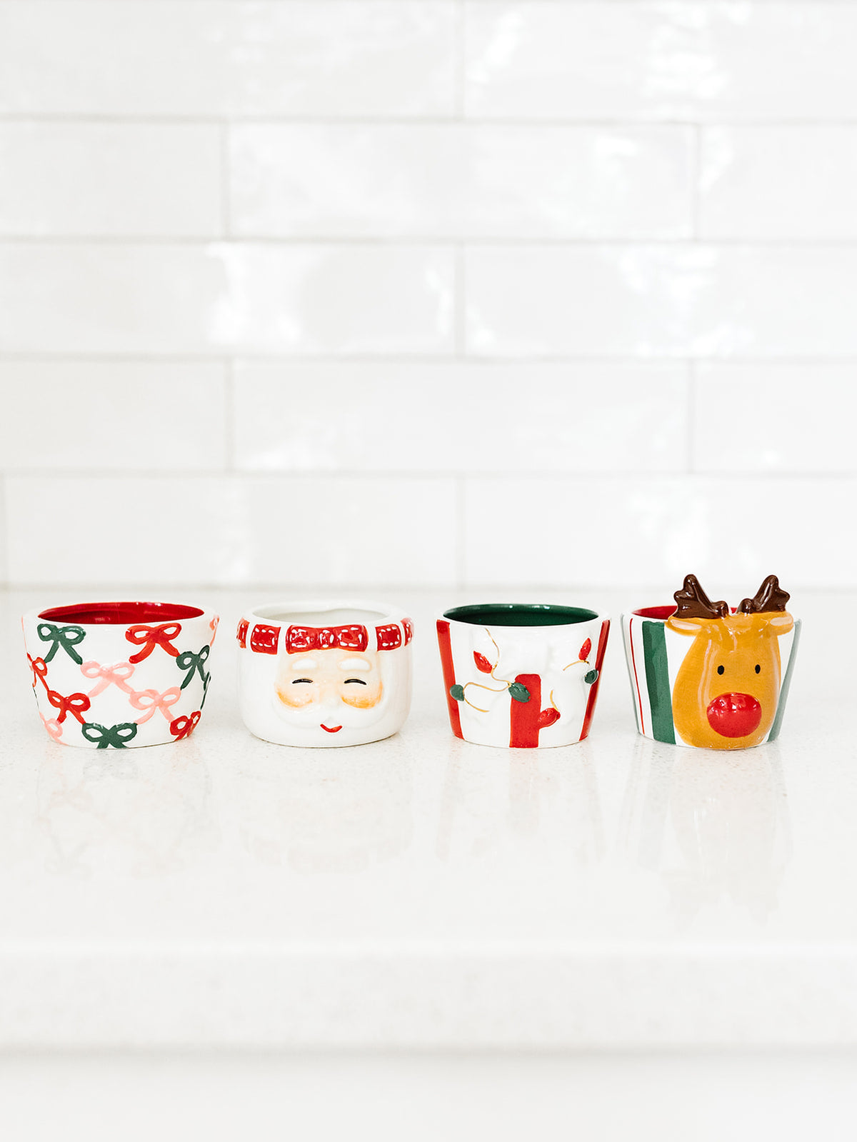 Christmas Tidbit Dish - 4 Styles