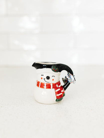 Christmas Creamer - 3"x2.5" - 3 Styles