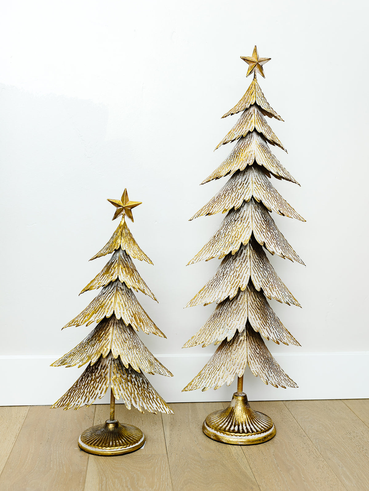 Antique Gold Christmas Tree - 2 Sizes (local pick up only on this item)