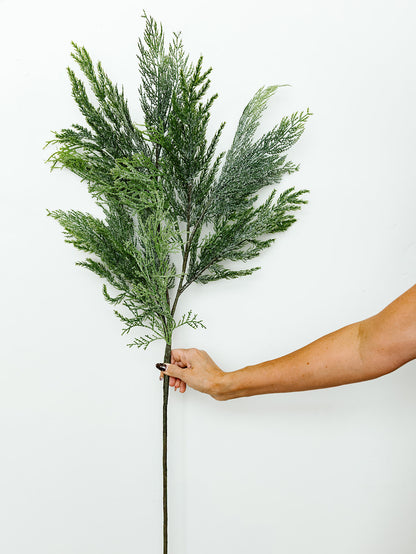 Deluxe Glitter Cedar Stem - 40"