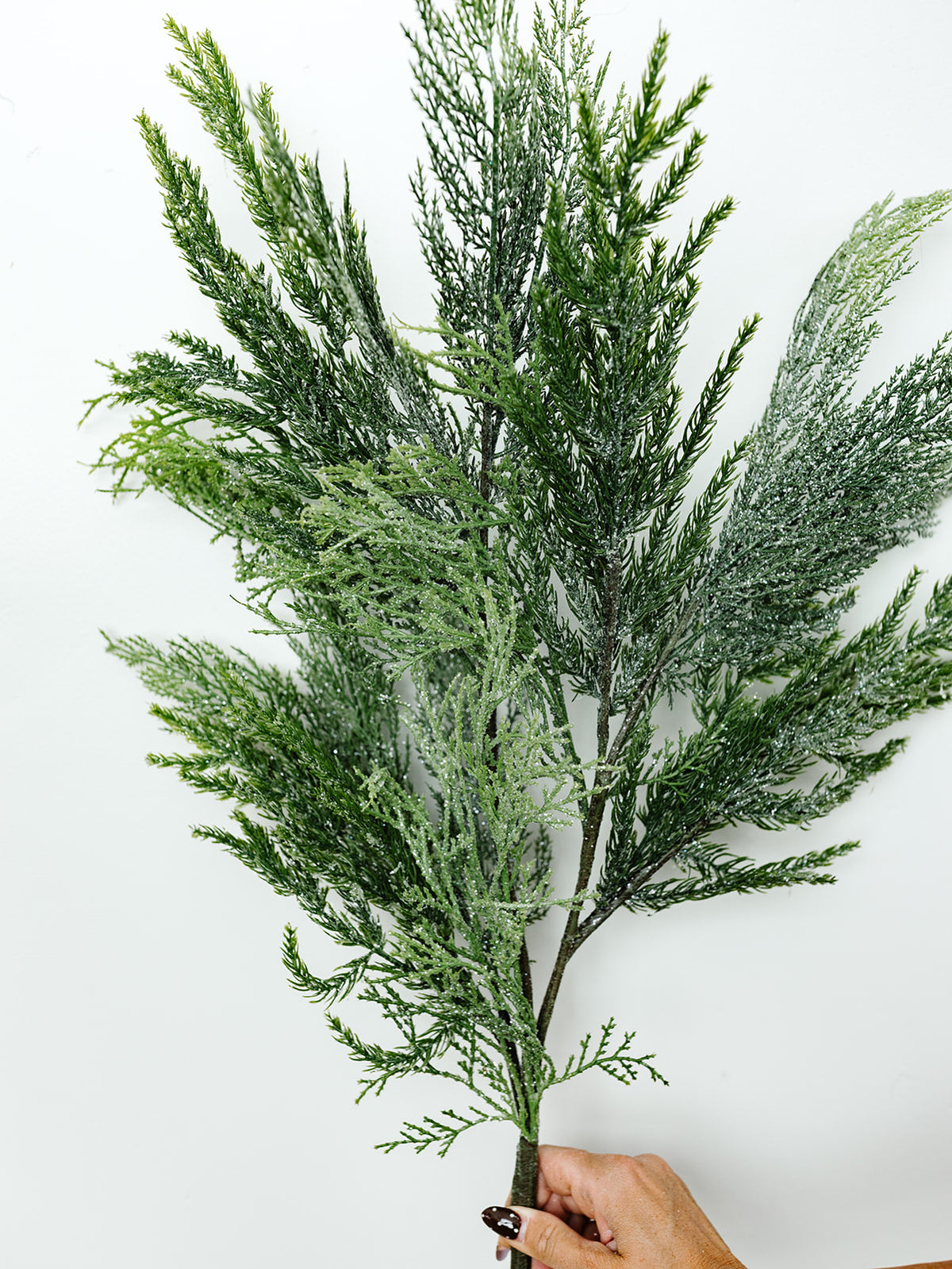 Deluxe Glitter Cedar Stem - 40"