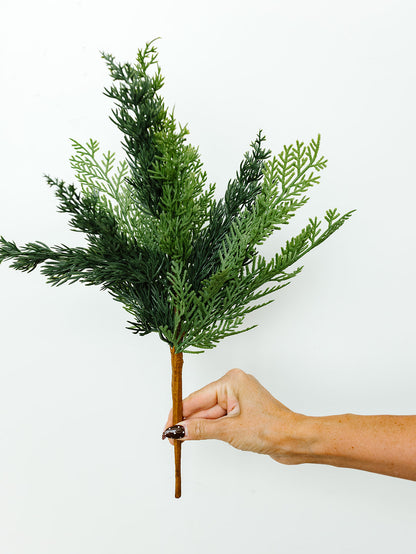 Mixed Cypress Bush - 17"