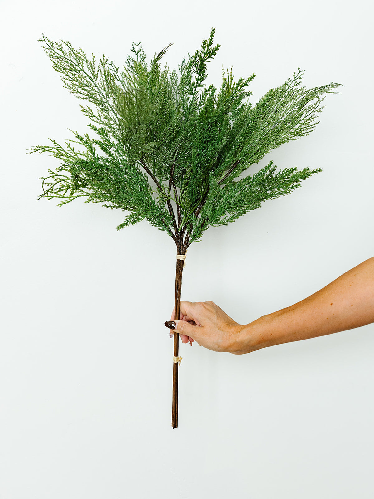 Glittered Mixed Cedar Bundle - 26"
